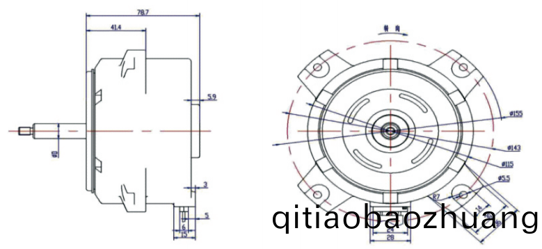 OT-PDK無刷電(dian)機(ji)|抽(chou)油煙機電(dian)機|直(zhi)流無(wu)刷電機-萬(wan)至達(da)電機(ji)