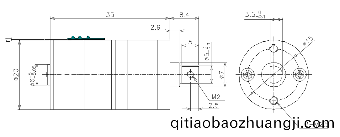 OT-GSM20-302步(bu)進電(dian)機|醫(yi)療設(she)備專用電機(ji)|註射(she)泵電(dian)機|微(wei)型電(dian)機(ji)-萬至達電(dian)機