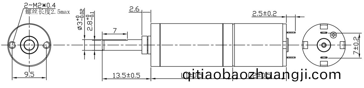 OT-12GP微型減速電(dian)機(ji)|行(xing)星(xing)齒(chi)輪箱|小(xiao)型減(jian)速(su)馬(ma)達(da)|直(zhi)流(liu)減速電機(ji)-萬(wan)至達(da)電(dian)機