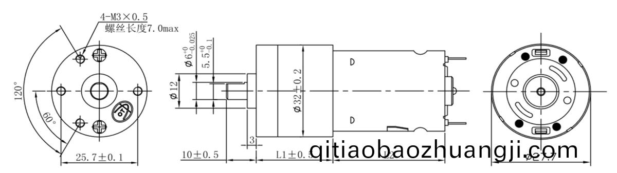 OT-32GA電動(dong)牕(chuang)簾(lian)減速電(dian)機(ji)|閥(fa)門減(jian)速(su)電(dian)機|小型(xing)減速(su)機|電(dian)機定製(zhi)-萬至達電機(ji)