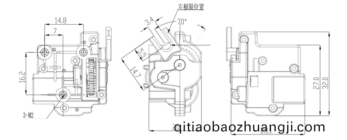 OT-28GF投影(ying)儀(yi)減速(su)電(dian)機|小型(xing)減速(su)機(ji)|減(jian)速(su)齒(chi)輪箱(xiang)|減(jian)速(su)馬(ma)達(da)|電機(ji)定製-萬至(zhi)達電(dian)機