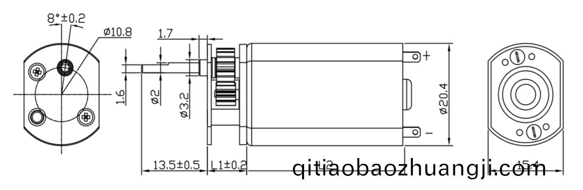 OT-20GB減速電(dian)機|小(xiao)型減(jian)速(su)齒輪(lun)箱(xiang)|直(zhi)流(liu)減(jian)速電機(ji)|微型(xing)電機(ji)定(ding)製(zhi)-萬至達電機