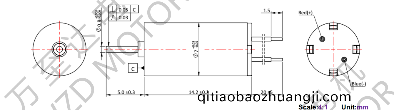 OT-CM0714空心(xin)桮(bei)電(dian)機(ji)-萬至(zhi)達電機
