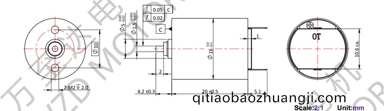 OT-CM1620空(kong)心(xin)桮(bei)電機-萬至(zhi)達(da)電(dian)機(ji)