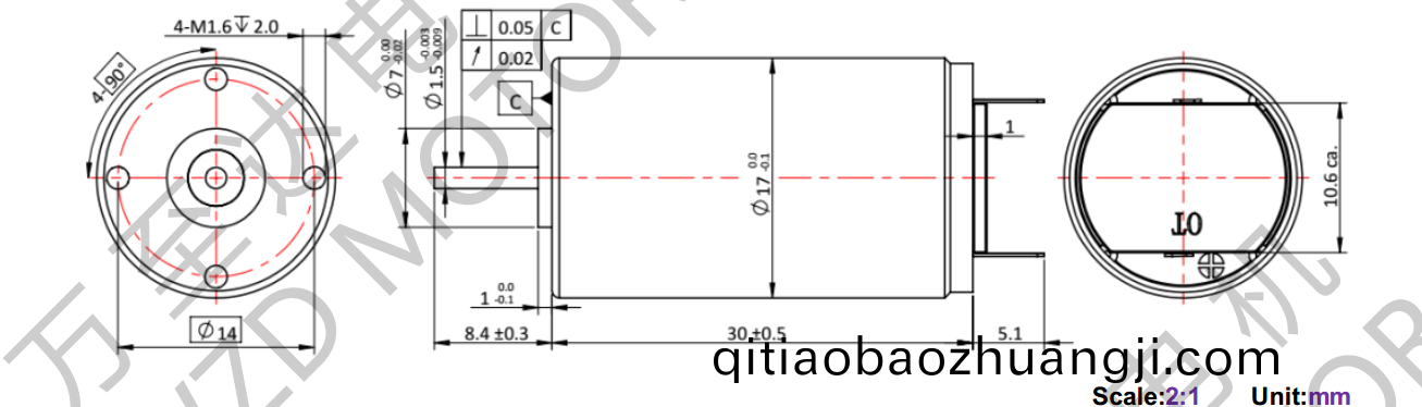 OT-CM1730空(kong)心桮(bei)電(dian)機(jī)-萬(wan)至達(dá)(da)電(dian)機(jī)(ji)