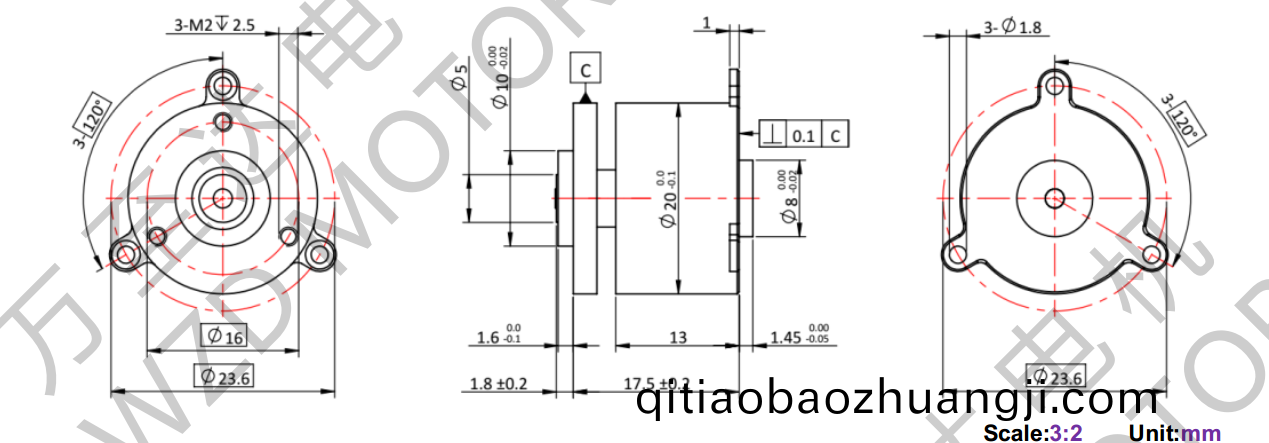 OT-EM2017BLDC無刷電(dian)機-萬至(zhi)達(dá)(da)電機
