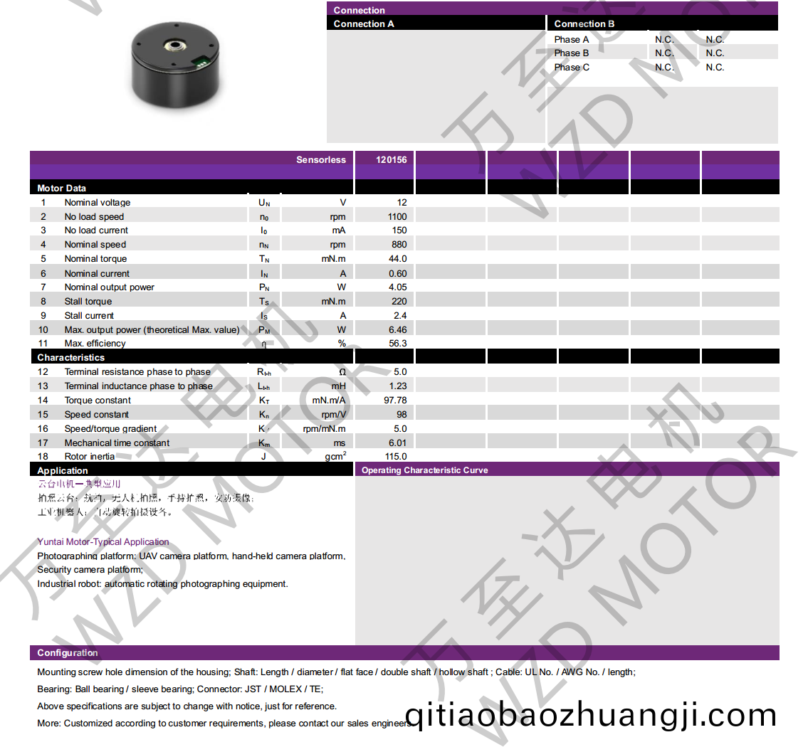 OT-EM4625BLDC無(wu)刷(shua)電(dian)機(jī)-萬(wan)至(zhi)達(dá)電機(jī)
