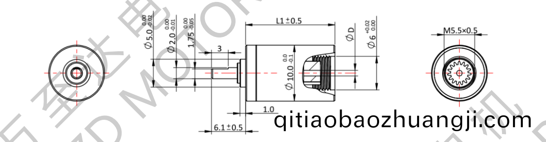 OT-10GP行星(xing)齒輪(lun)箱(xiang)-齒(chi)輪(lun)箱-萬(wan)至(zhi)達(da)電機(ji)